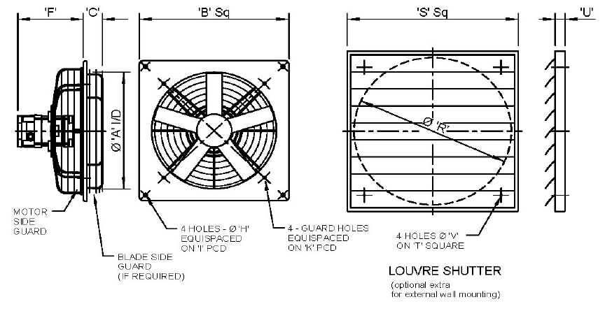 flame proof fans from Rundles