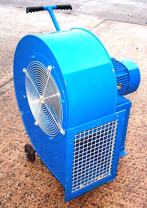 3 phase Potable Fan Unit 4hp front