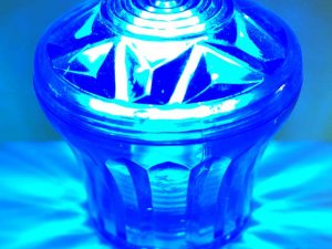 Blue (S7) Cabochon E10 Light Base