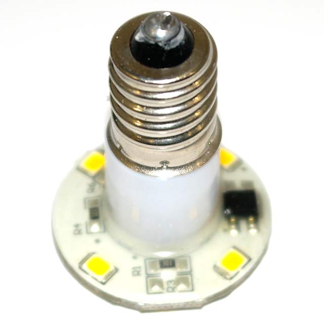 Cool White E14 60v 30mm LED Lamp