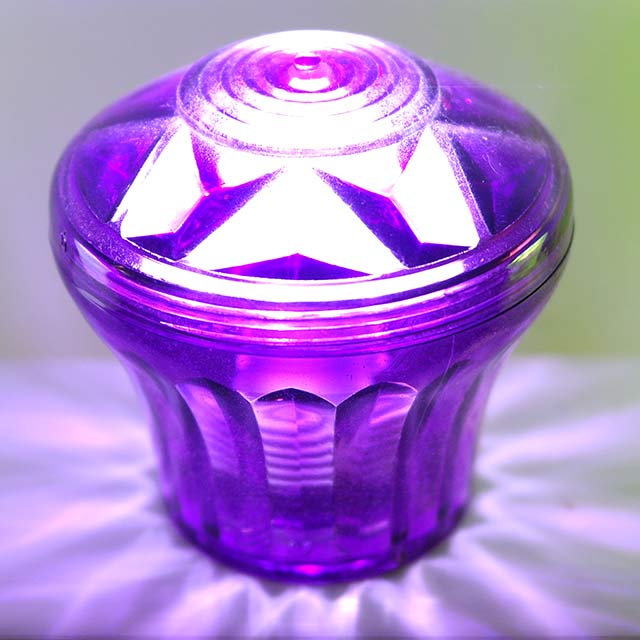 Purple Cabochon E10 Fairground Light Top