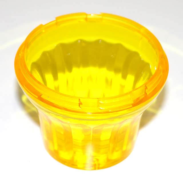 Yellow Cabochon E10 Fairground Light Base