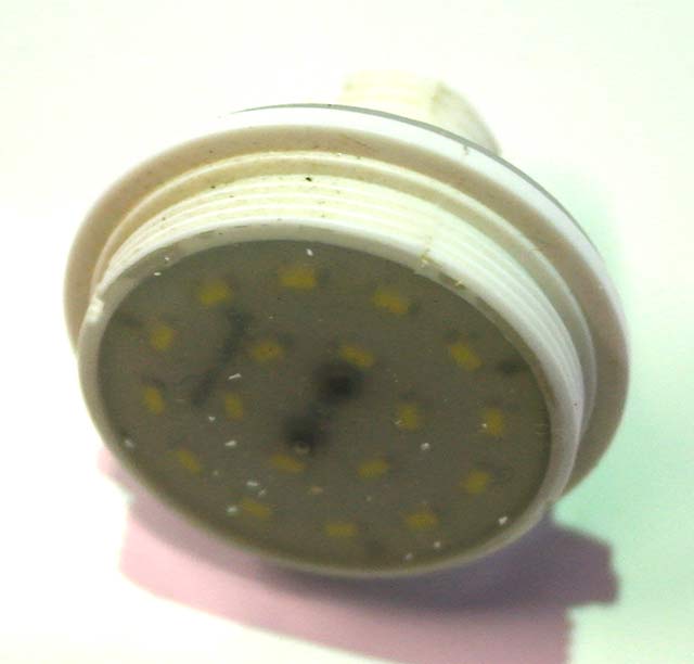 Cool White Flat Cap 24v LED Lamp