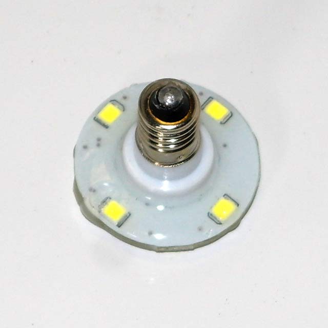 Cool White E10 60v LED Lamp