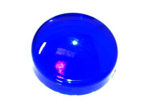 Blue Translucent Flat Light Cap
