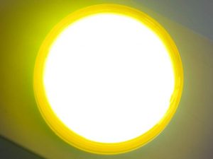 Yellow Translucent Flat Light Cap
