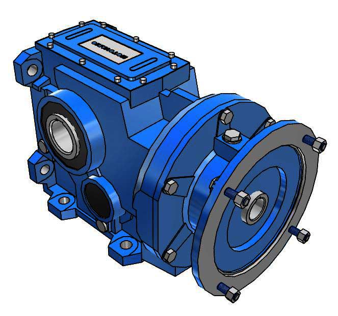 Motovario Helical Bevel Aluminium 125 Gearbox