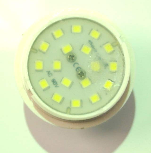 Warm Warm White Flat Cap 60v LED Lamp