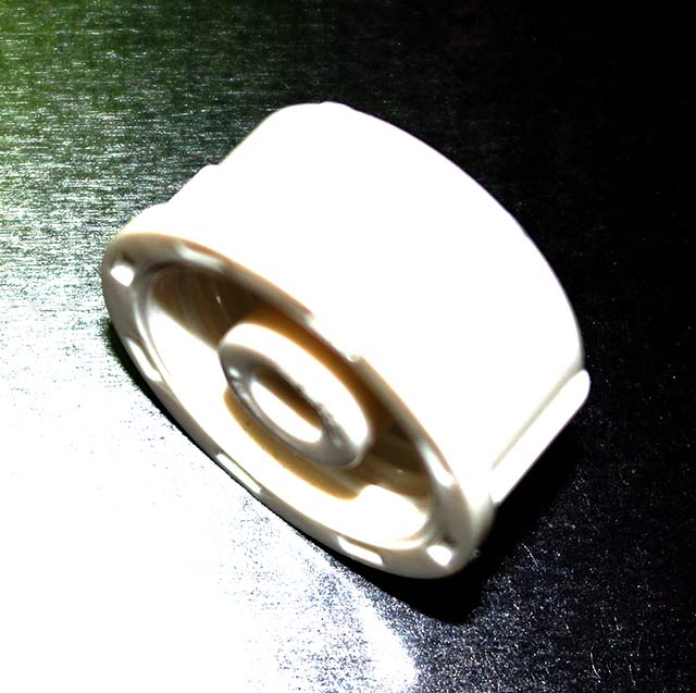 Flat LED wire holding nut