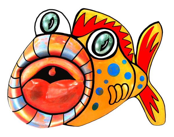 Colourful Fish Wall Display