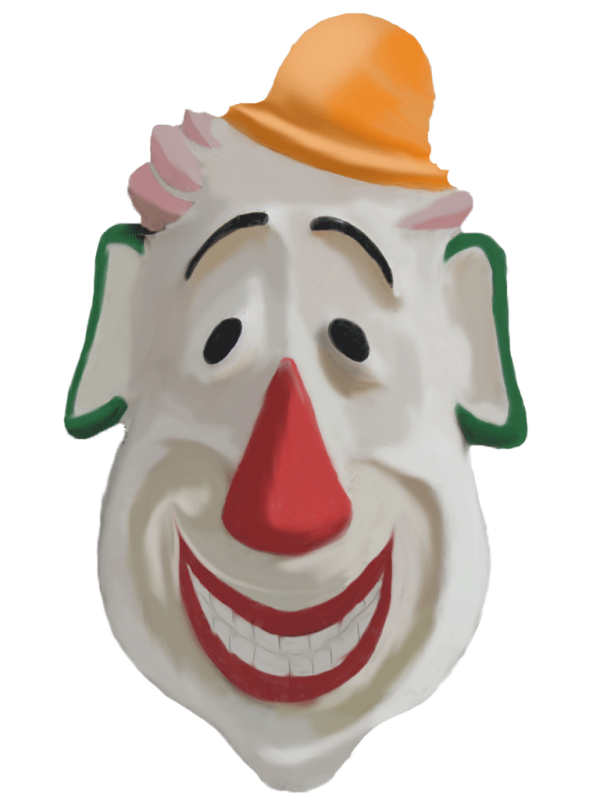 Happy Face the clown display