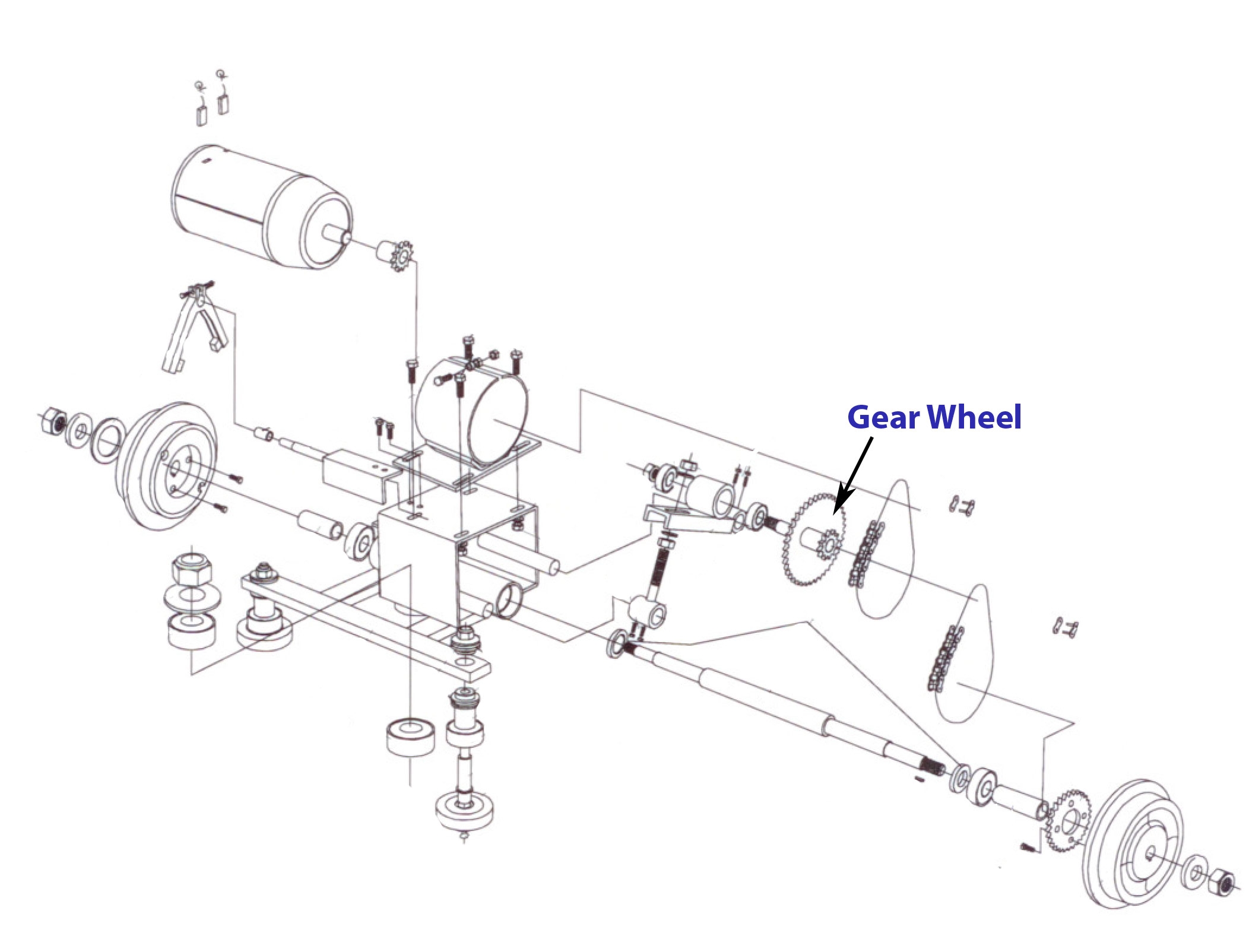 Gears for Ital Resina train