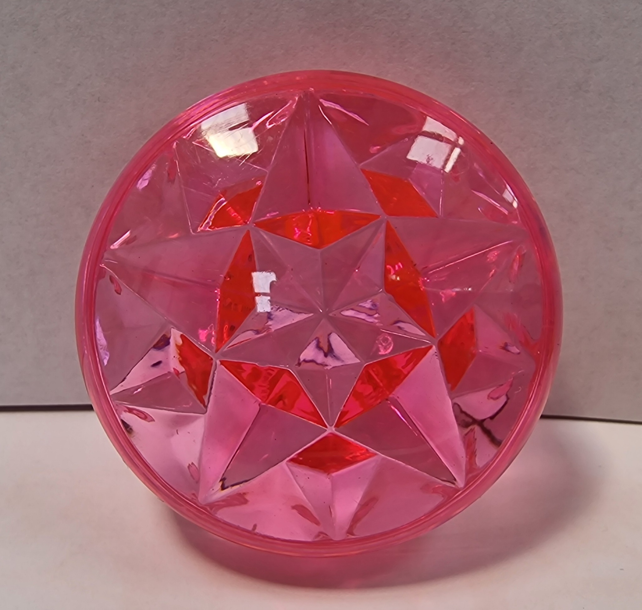 Pink Snowflake Flat Light Cap - Image 4