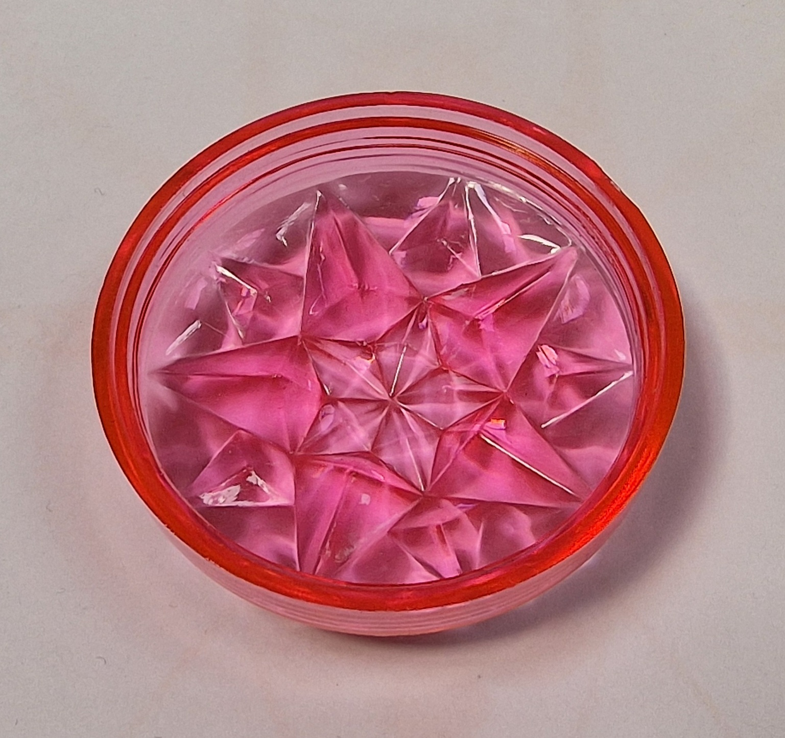 Pink Snowflake Flat Light Cap - Image 3