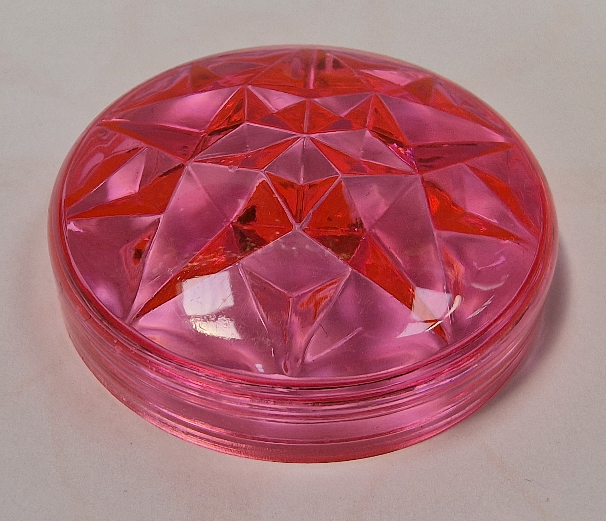 Pink Snowflake Flat Light Cap - Image 2